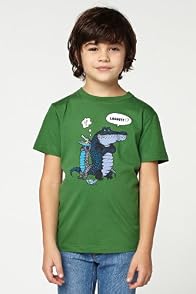 Boy's Short Sleeve Comic Crocs Graphic T-Shirt