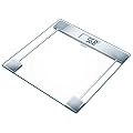 Beurer SGS 06, LCD, Transparente, CR 2032, Vidrio - B�scula de ba�o