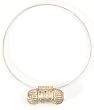 Double Ball Amulet Necklace: Silver
