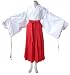 Inuyasha Kikyou Shrine Maiden Cosplay Costume