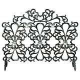 Scroll and Votive Fireplace