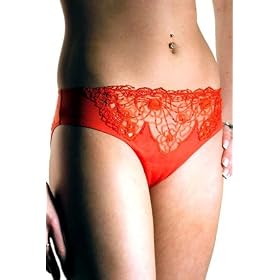 Cotton Club Oro Reggiseno Terracotta Push up Bra and Lace Front Brief set