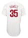 Cole Hamels Philadelphia Phillies Replica Home Jersey (Medium)