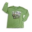 Mis Tee V-Us - Boys Long Sleeve Tee, Green