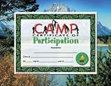 Hayes School Publishing VA516 Camp Participation Certificate- Set of 30 8.5'' X 11'' Certificates