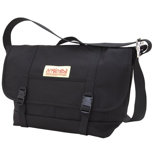 Manhattan Portage Medium NY Bike Messenger Bag (Black) On Sale