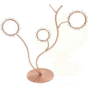 Earring Display Jewelry Holder Organizer - Vintage Copper Tone