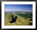 Summer Evening, Cantal, Massif Central, Auvergne, France, Europe Collections Framed Art Poster Print by David Hughes, 31x25