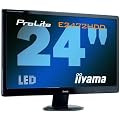 Iiyama - Pro Lite X2472HD-B1 - Ecran PC LCD 24" - DVI/VGA - HDMI - Noir