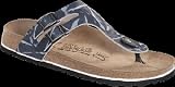 Cheap Deals on birkis insoles-Birkis thong Milos from Nubuck in Graffito Basalt with a regular insole
