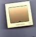 MK AVANT  Single 20A wide Rocker Switch plus neon Water Heater Gold Finish
