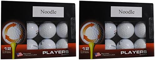 Noodle A Grade Recycled Golf Ball in Excellent Condition - 2/12 Pack Boxes
