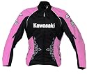 Joe Rocket Kawasaki Jet-Z Ladies Textile Motorcycle Jacket Pink/Black Medium