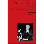 Discours politiques francais. De Danton a Jacques Chirac. (Lernmaterialien) book cover
