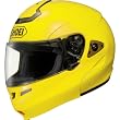 Shoei Metallic Multitec Street Racing Motorcycle Helmet - Brilliant Yellow