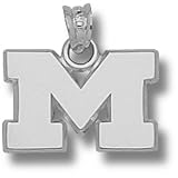 University of Michigan M 1/2 Pendant (Silver)