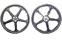 Skyway 20" Tuff II Black BMX Wheelset