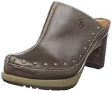 IMAGE OF Dr. Martens Women's Una Clog,Dark Brown,6 UK (US Women's 8 M)