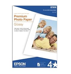 Epson Premium Photo Paper GLOSSY (11x17 Inches, 20 Sheets) (S041290)
