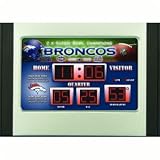 6.5x9" Scoreboard Desk Clock (Comm.) - Denver Bronco
