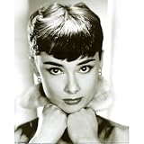 Audrey Hepburn - Sepia 16'' x 20'' Poster