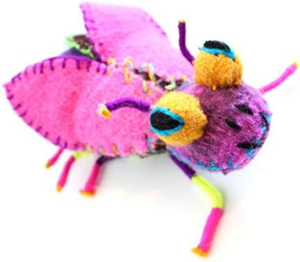 Twoolies Plush Colorful Natural Wool Firefly Medium