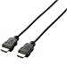 ELECOM HDMI�P�[�u�� �X���� 0.7m �u���b�N DH-HD13AS07BK