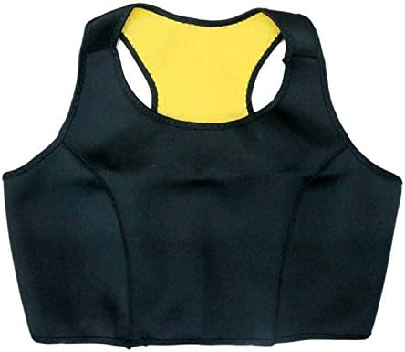 Fifth CM Hot Thermo Shapers Capri Hot Pants Waist Tainer Cincher Body Shaper (S, Yellow)