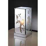 Laura Ashley TX0001 Carin Mirrored Table Lamp