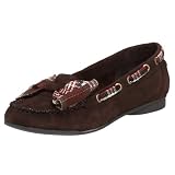 Bella Vita Women's Boost Bow Flat,Brown,10 W
