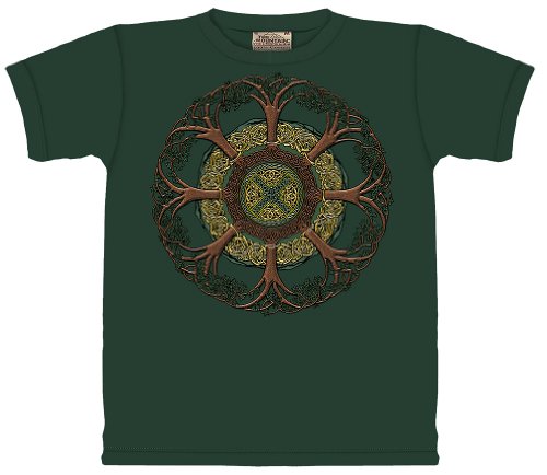The Mountain Celtic Tree Adult T-shirt