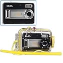 VuPoint DC-ST531TBLK-VP - Digital camera - compact - 5.0 Mpix / 12 Mpix (interpolated) - supported memory: MMC, SD