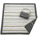JJ Cole Essentials Blanket - Gray/Green