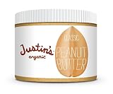 Justin's Nut Butter Organic Classic Peanut Butter, 16-Ounce Plastic Jar (Pack of 3)