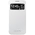 Samsung Galaxy S4 S-View Flip Cover Folio Case (White)