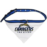Officially Licensed by The NFL - San Diego Chargers Dog Collar Bandana Combo Medium