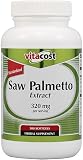 Vitacost Saw Palmetto Extract with Pumpkin Seed Oil -- 320 mg per serving - 300 Softgels