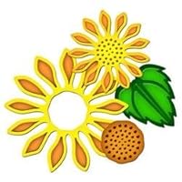 Spellbinders Shapeabilities Dies-Sunflower 2