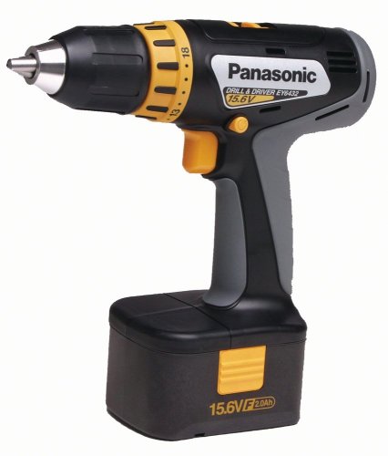 Panasonic EY6432GQKW 15.6-Volt NiMH 1/2-Inch Cordless Drill/Driver Kit