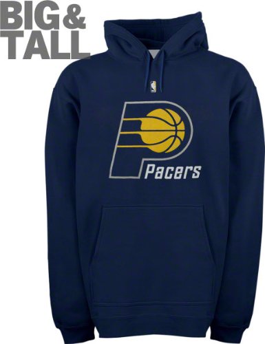 Indiana Pacers Big & Tall Primary Logo Fleece Hooded Sweatshirt