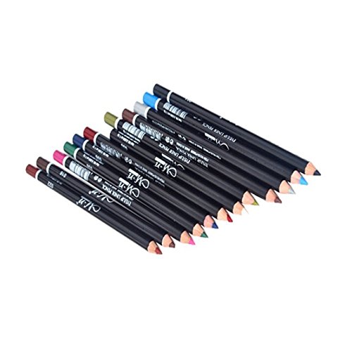 Perfect shopping Super Waterproof 12 Colors Eyeliner Pen Eyeshadow Eye Shadow Eyeliner Pencil Pen