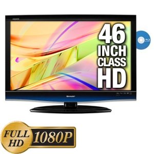 41wNik1v9fL Sharp LC46BD80U 46 LCD Blu ray Combo HDTV