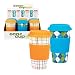 16oz Porcelain Eco Travel Cup - Classic Edition: Crosshatch Stripe