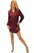 Women's Sexy Satin Nightshirt, Sleepshirt & Sleep Mask, Sizes Small to 3X
