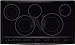 Electrolux EW36CC55GB 36" Hybrid Induction Cooktop with 2 Induction/3 Radiant Elements, Electronic Touch Controls, Blue LED Display and Easy-to-Clean Cooktop Surface: Black