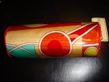 Cris Notti Cosmetic Tube (Make-Up Bag) - Red Parade