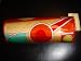 Cris Notti Cosmetic Tube (Make-Up Bag) - Red Parade