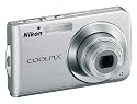 Nikon Coolpix S210 Digital Camera - Bright Silver (8.0MP, 3x Optical Zoom) 2.5" LCD