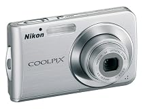 Nikon Coolpix S210 Digital Camera - Bright Silver (8.0MP, 3x Optical Zoom) 2.5" LCD