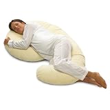 Basic Comfort Body Support Pillow - Ecru by Basic Comfort